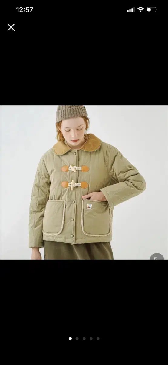 チキータ キルティング ダッフル アウター