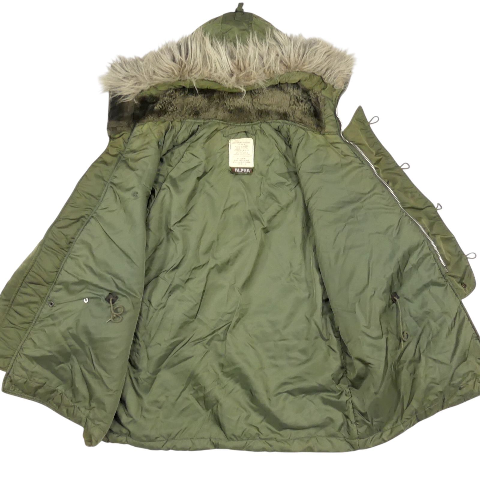 ALPHA アルファ N-3B フライトジャケット L ヴィンテージ 80s コート