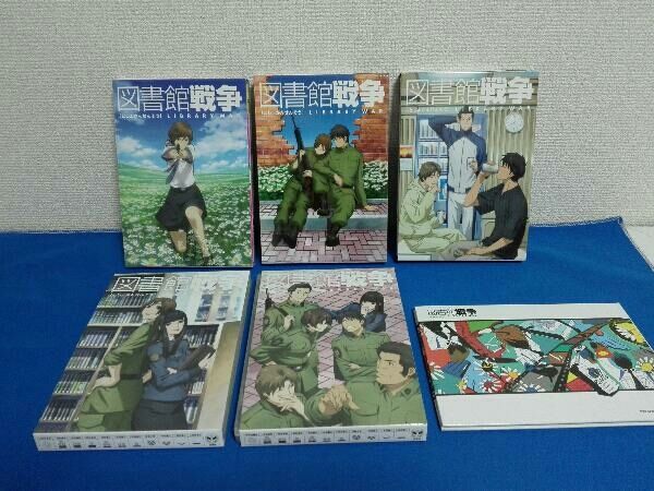 DVD 【※※※】[全5巻セット]図書館戦争 第一~五巻 - メルカリ
