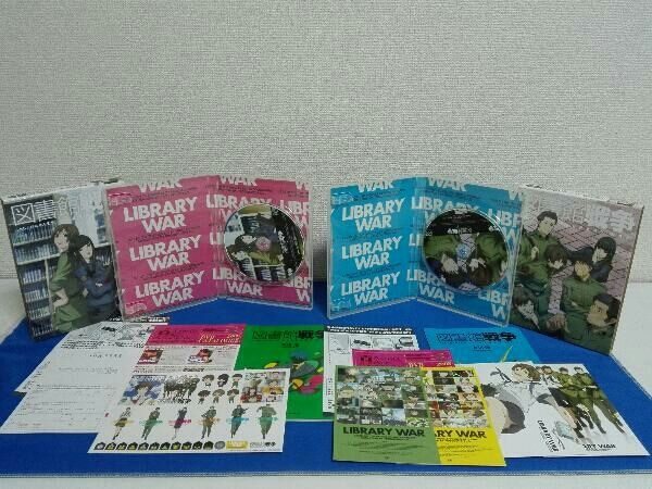 DVD [全5巻セット]図書館戦争 第一~五巻 DVD 図書館戦争 第