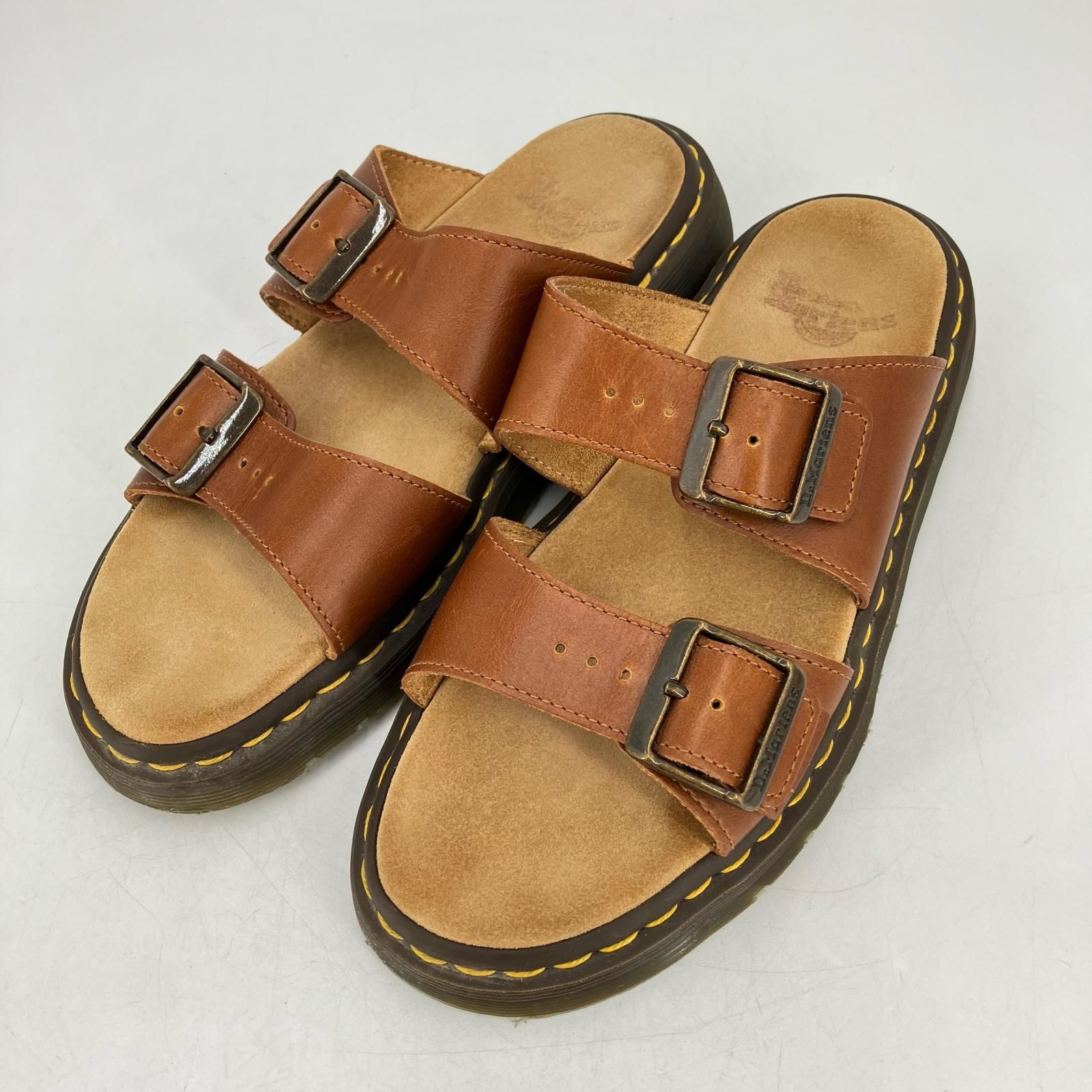 Dr.Martens | ドクターマーチン サンダル JOSEF スライドサンダル ブラウン 25 cm 127