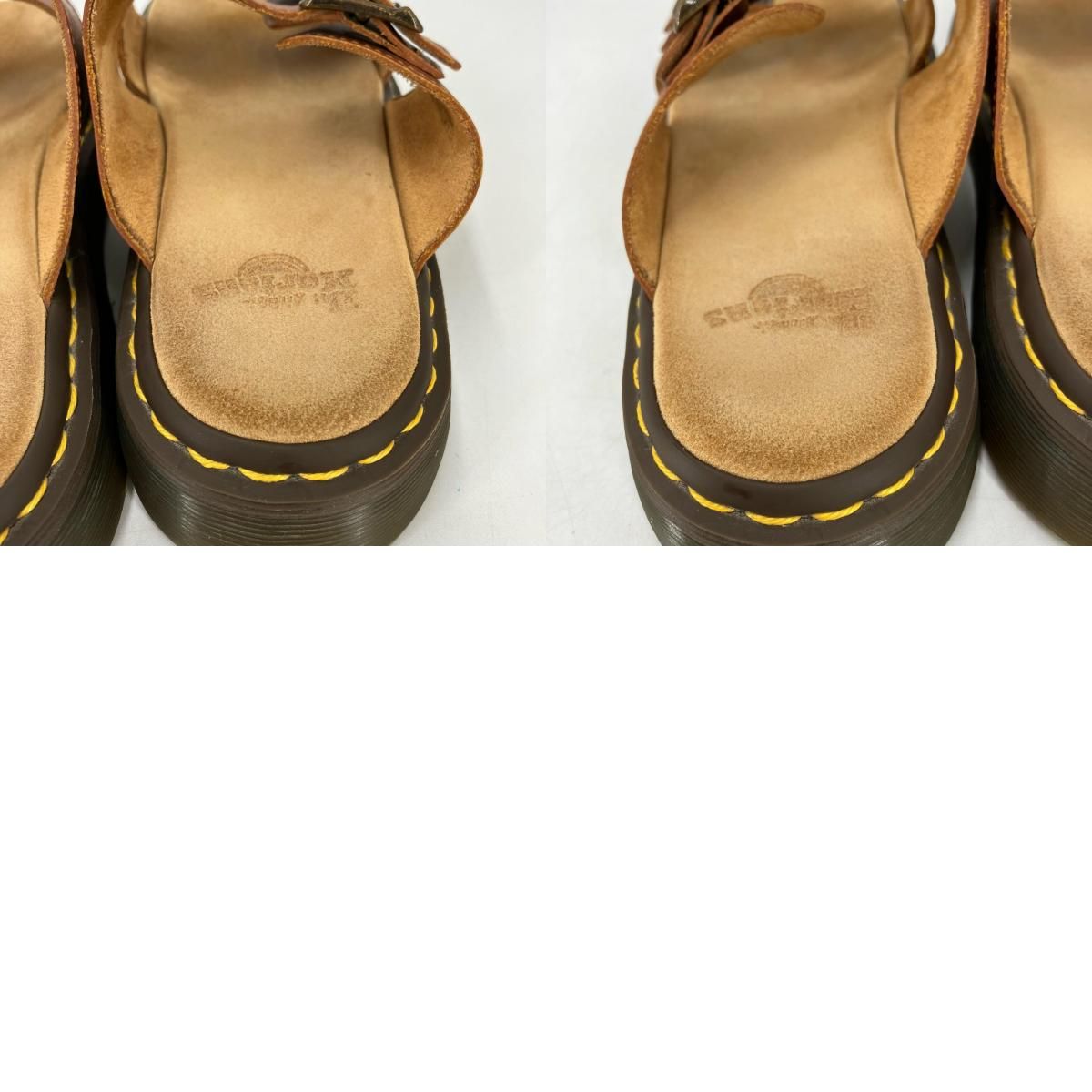 スライドサンダル ブラウン