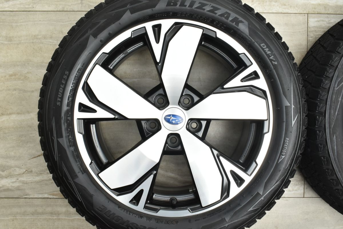  ホイールのみ販売 スバル SK フォレスター アドバンス 18 in 7 J 48 114.3 ブリストン 225|55 R SL クロストレック レイバック 18インチ タイヤ ホイールセット