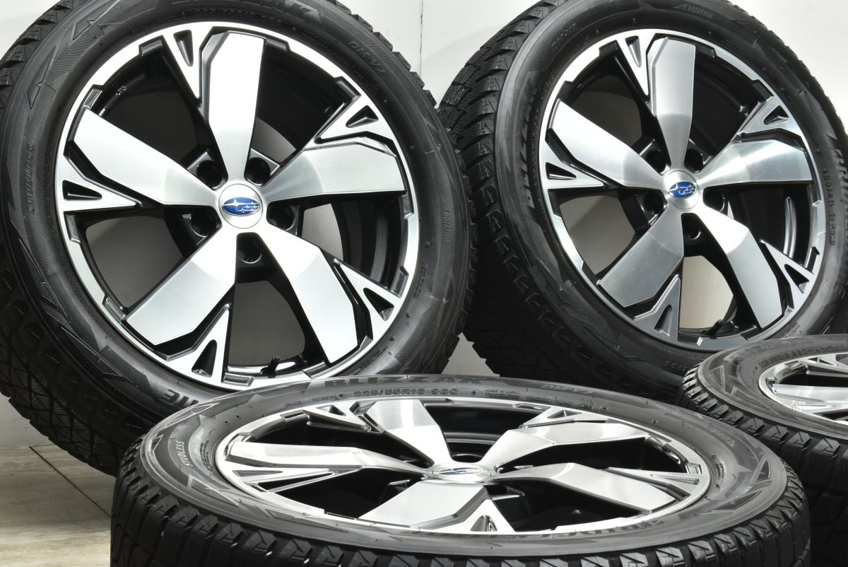 ホイールのみ販売 スバル SK フォレスター アドバンス 18 in 7 J 48 114.3 ブリストン 225|55 R SL クロストレック レイバック