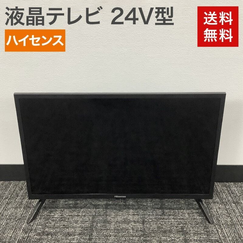 液晶テレビ 24 V型 ハイセンス 2025年製 A 4 N ブラック