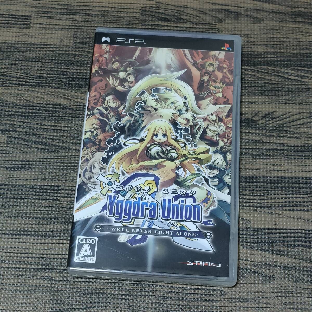 送料無料 ジャンク品 ユグドラ・ユニオン - PSP PS ディスクソフト