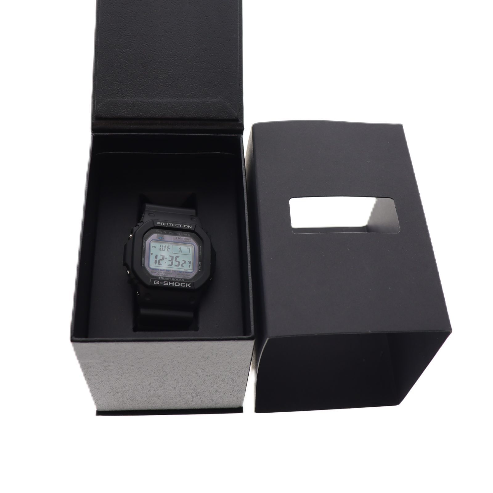 稼働品 CASIO G-SHOCK GW-M 5610 U 電波ソーラー デジタル腕時計 ブラック