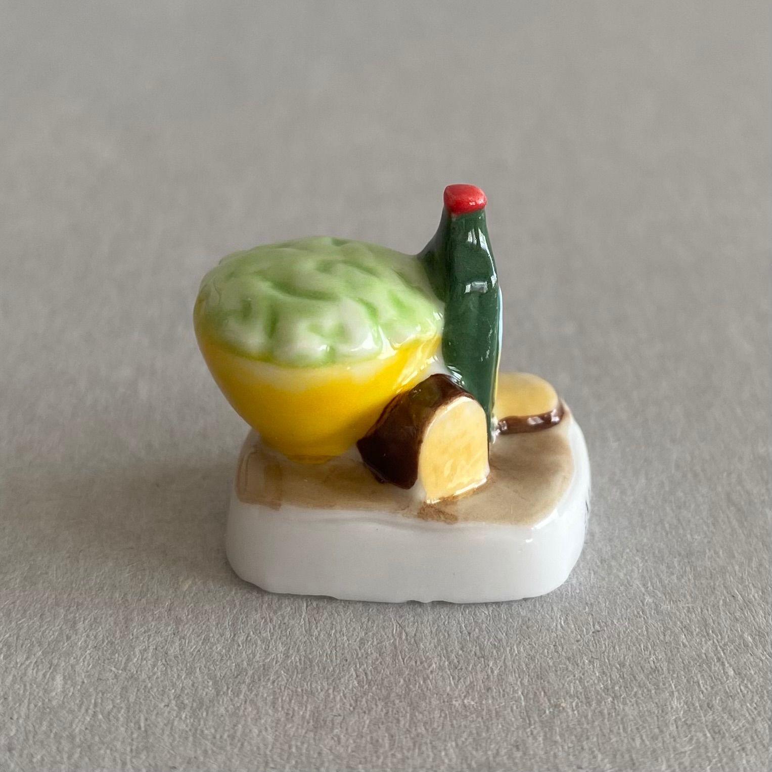 グリーンサラダとオリーブオイルのフェーブ／フランス雑貨／陶器