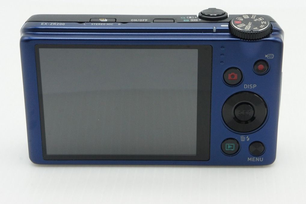  CASIO カシオ HIGH SPEED EXILIM EX-ZR 200 コンパクトデジタルカメラ シルバー 251223 u コンパクトデジタルカメラ デジタルカメラ