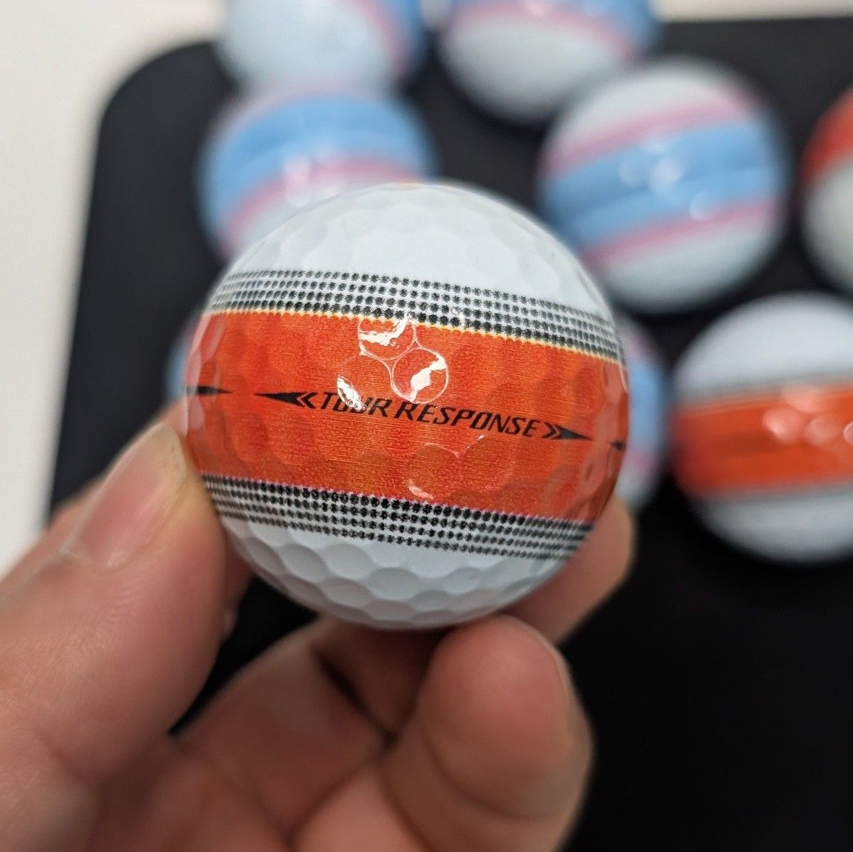 テーラーメイド TOUR RESPONSE No.0 1 2 3 ロストボール 12球セット