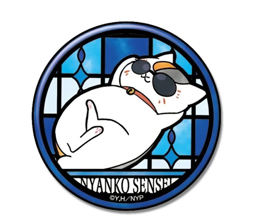 夏目友人帳 CANバッジ ニャンコ先生 H グッズ 缶バッジ 缶バッチ