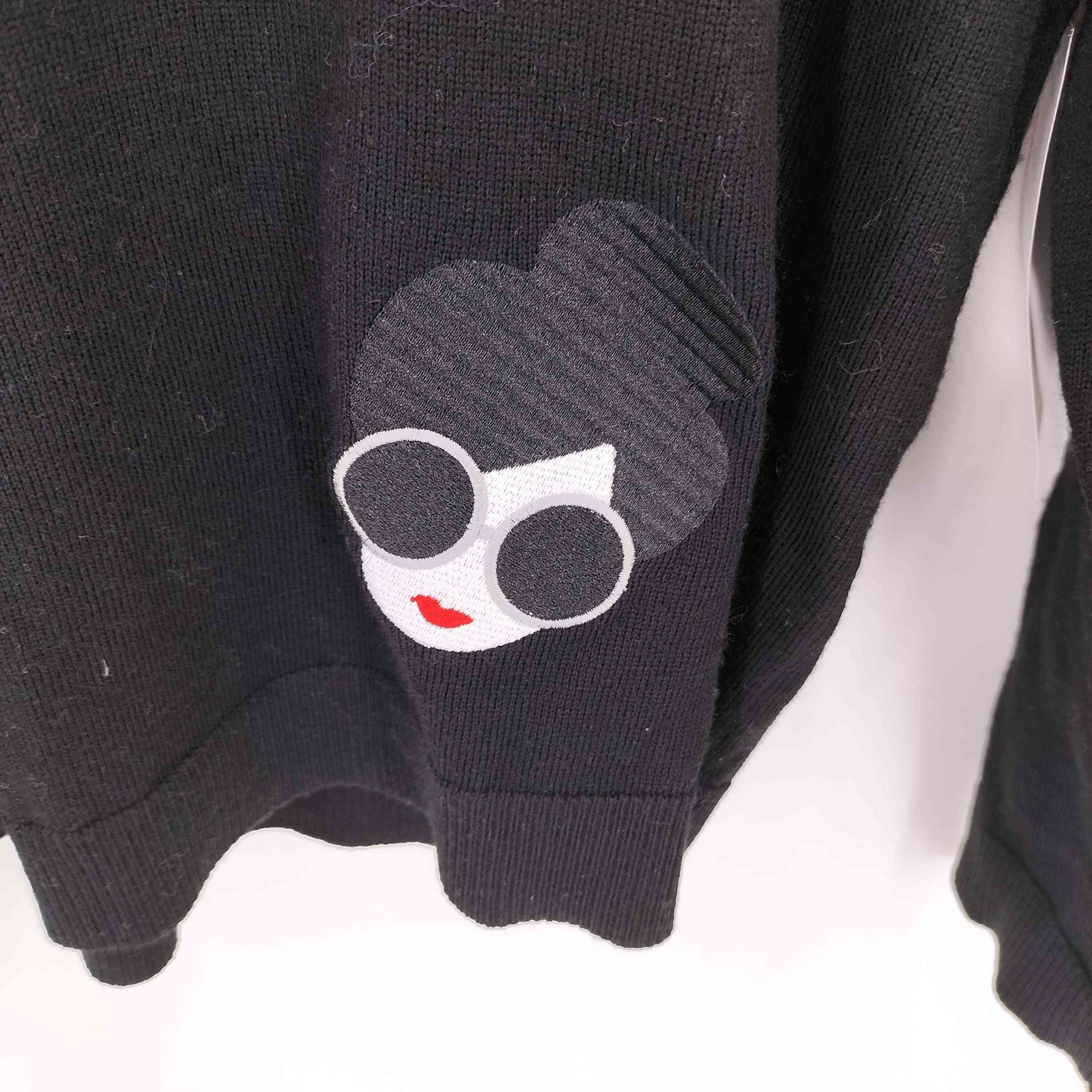 アリスオリビア alice + olivia マルチカラー プルオーバーニット