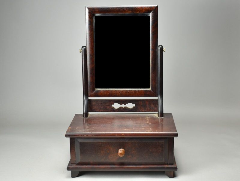 蔵A 5852 松本民芸家具 小鏡台 ミニドレッサー