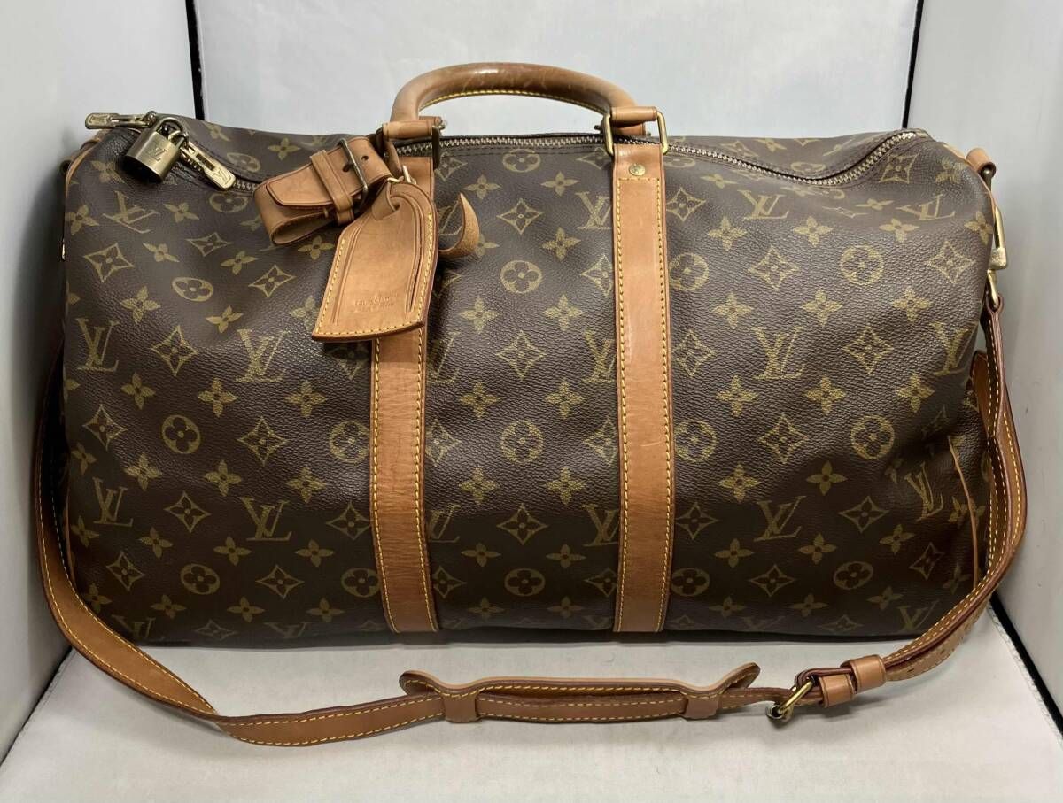 LOUIS VUITTON ルイヴィトンモノグラム VI 0920 M 41418 キーポル45 ボストンバッグ entrupy エントルピー鑑定書付き