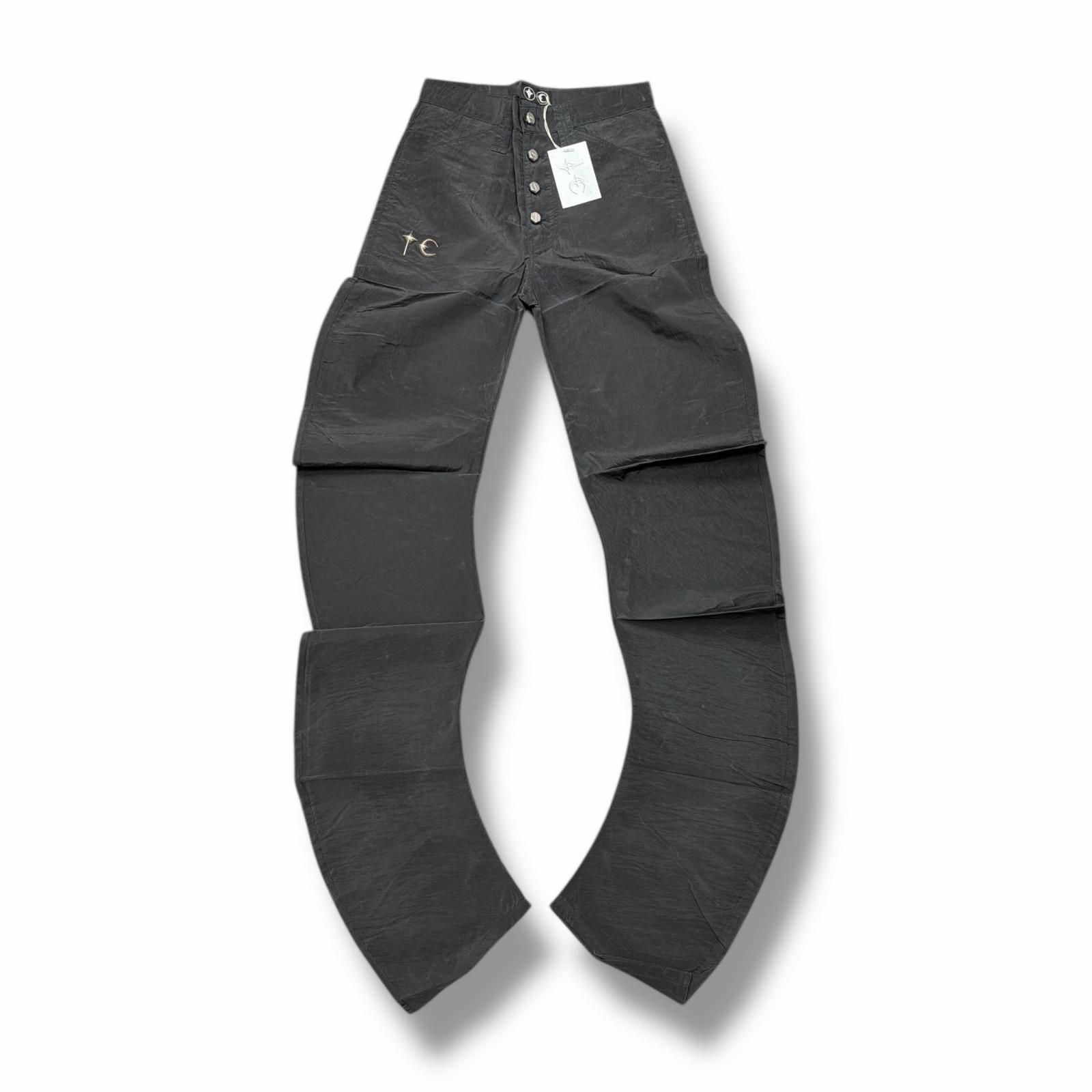 参考上代75900円 ♥ THUG CLUB Scarred Parkour Pants パーカーパンツ トラウザー サグクラブ ブラック 1 4843 M