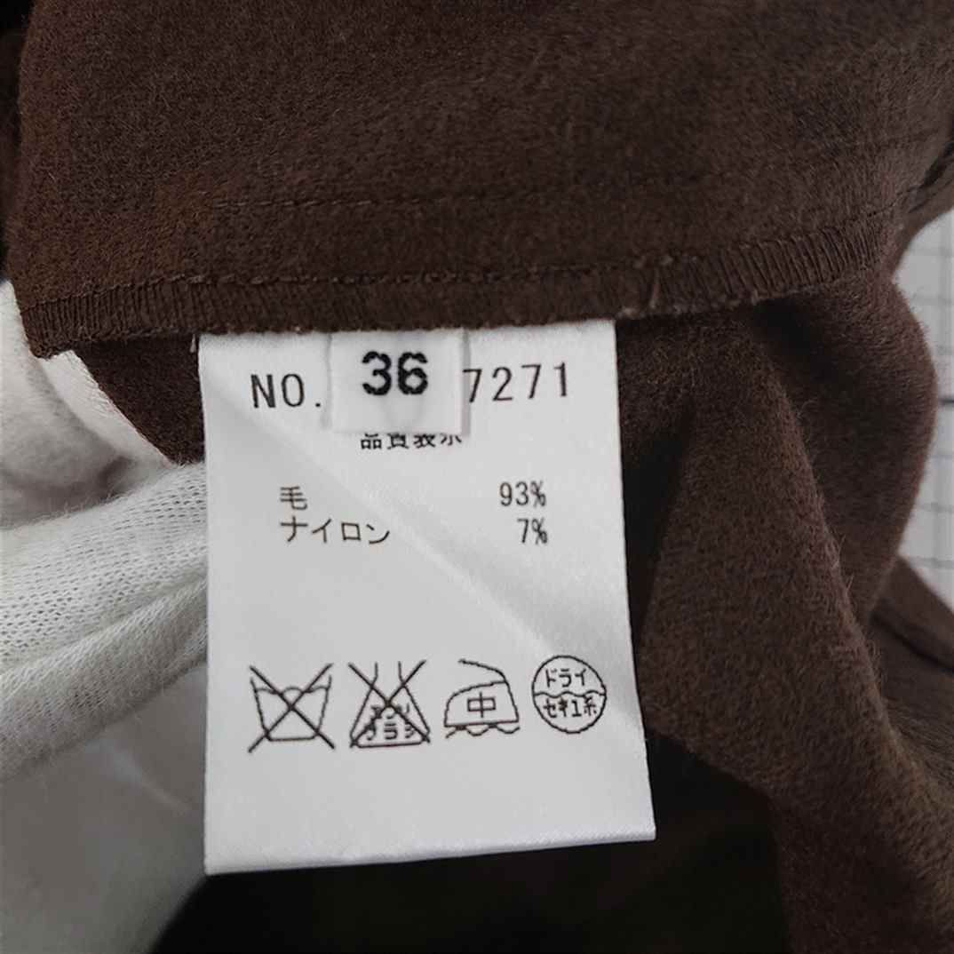 ◇ ⊇ オールドイングランド OLD ENGLAND ウール混ブラウス 36