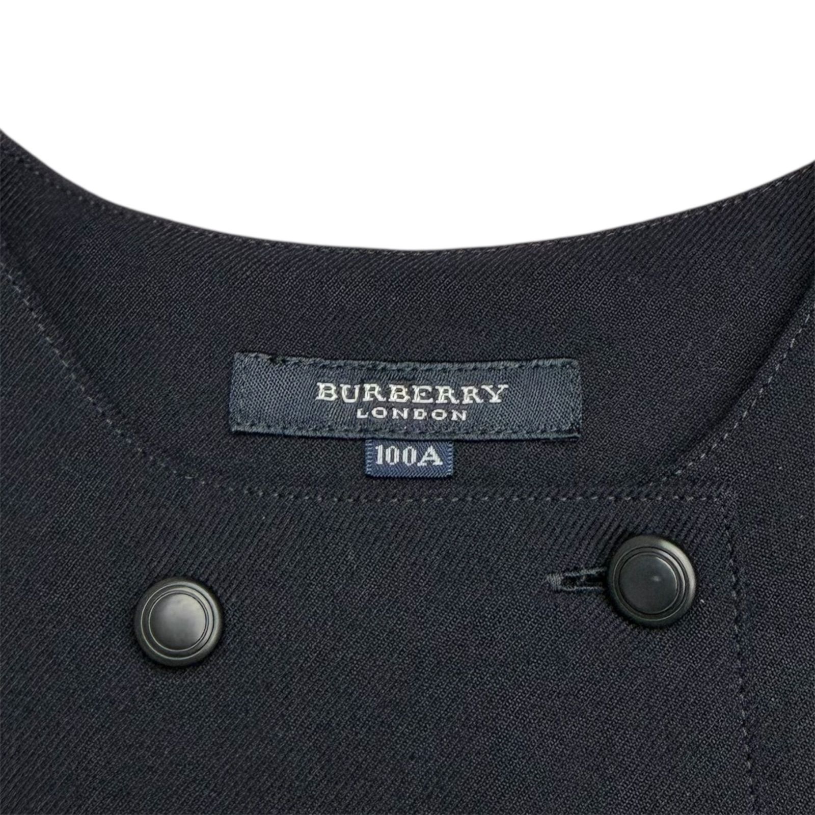美品〈BURBERRY バーバリー〉お受験 フォーマルスーツ ワンピース 