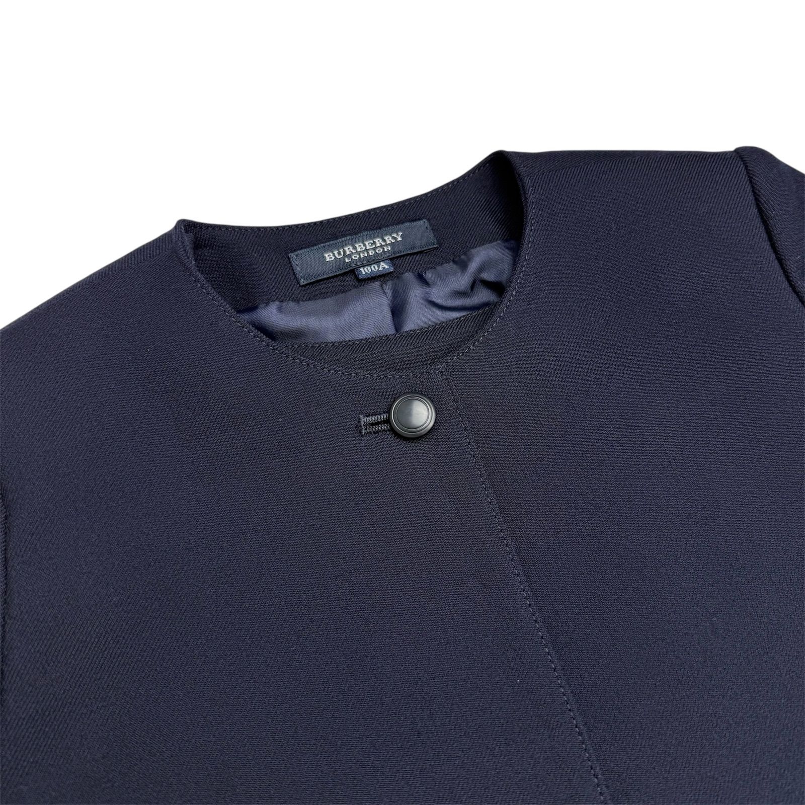 美品〈BURBERRY バーバリー〉お受験 フォーマルスーツ ワンピース 