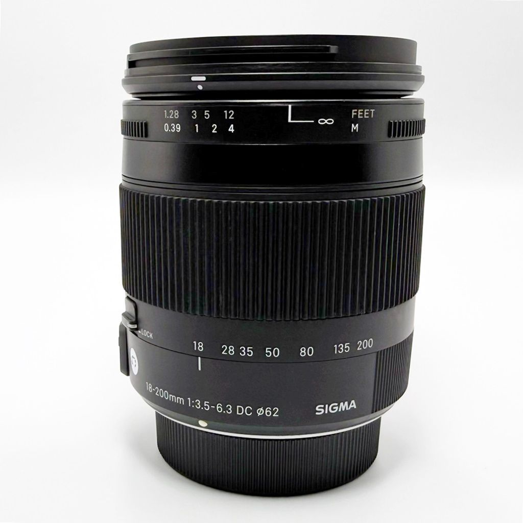 シグマ SIGMA 18-200 mm F 3.5-6.3 DC MACRO OS HSM Contemporary ニコンFマウント系 高倍率ズームレンズ カメラ 1