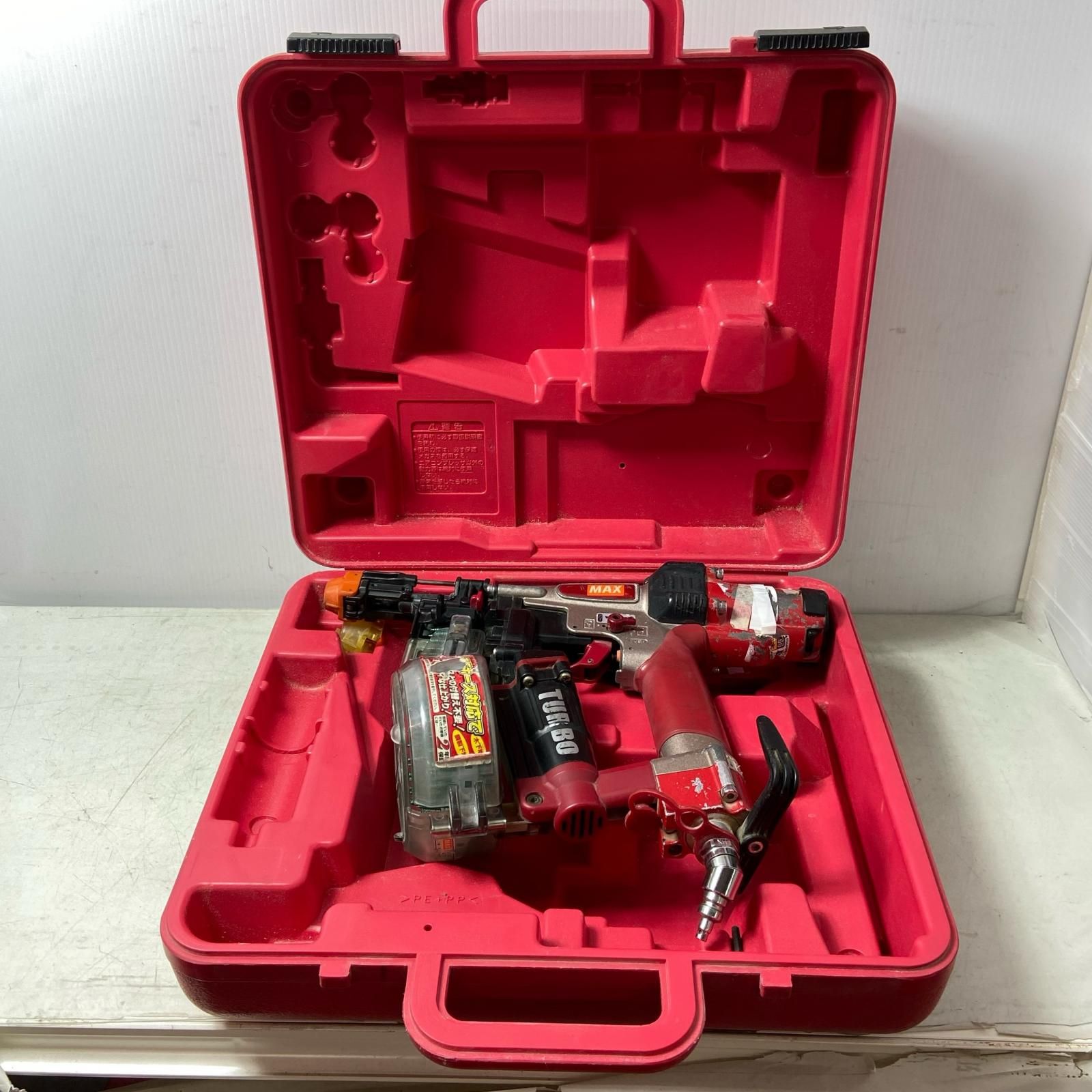 ΦΦMAX マックス 高圧接続ターボドライバ HV-R 41 G 1 レッド