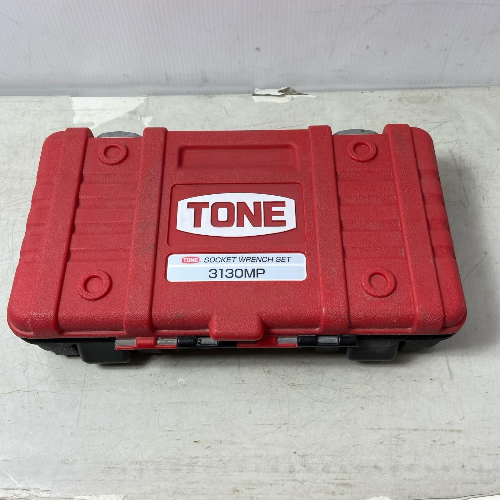 ΦΦTONE トネ ソケットレンチセット 差込角9 5 mm 18点セット 3130 MP レッド