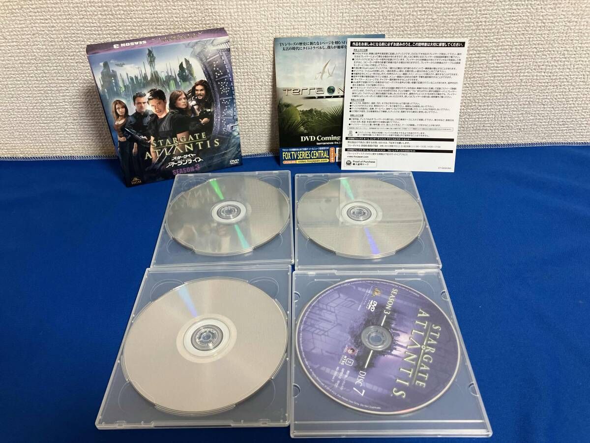 DVD スターゲイト アトランティス シーズン3 SEASONSコンパクト ボックス
