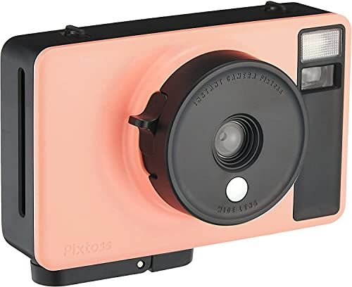 Pixtoss ピックトス タカラトミー インスタントトイカメラ PEACH PINK チェキフィルム使用 TCC-05 PKpo