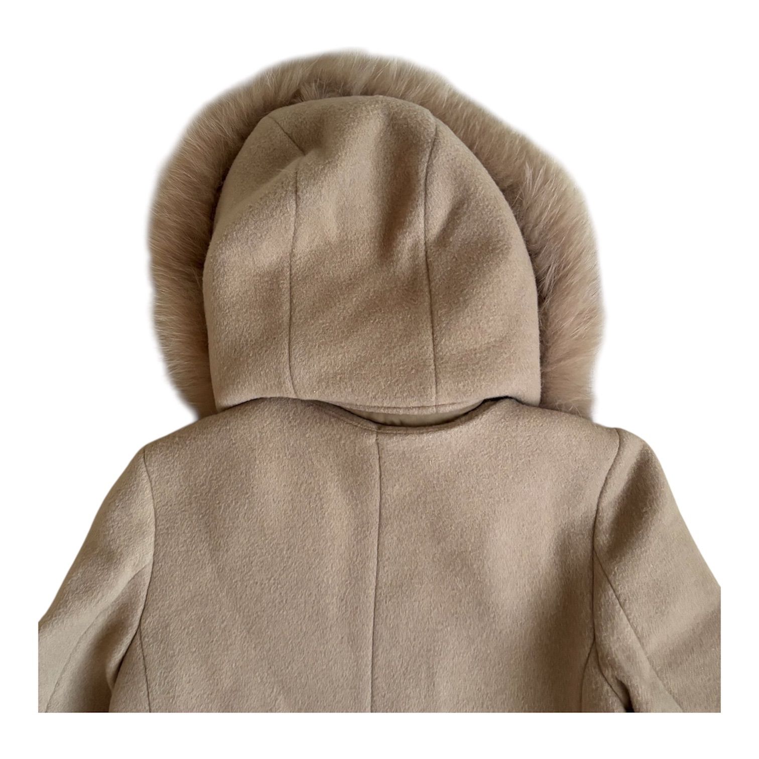 ZK39 JUSGLITTY ジャスグリッティー ファー付きフードロングコート