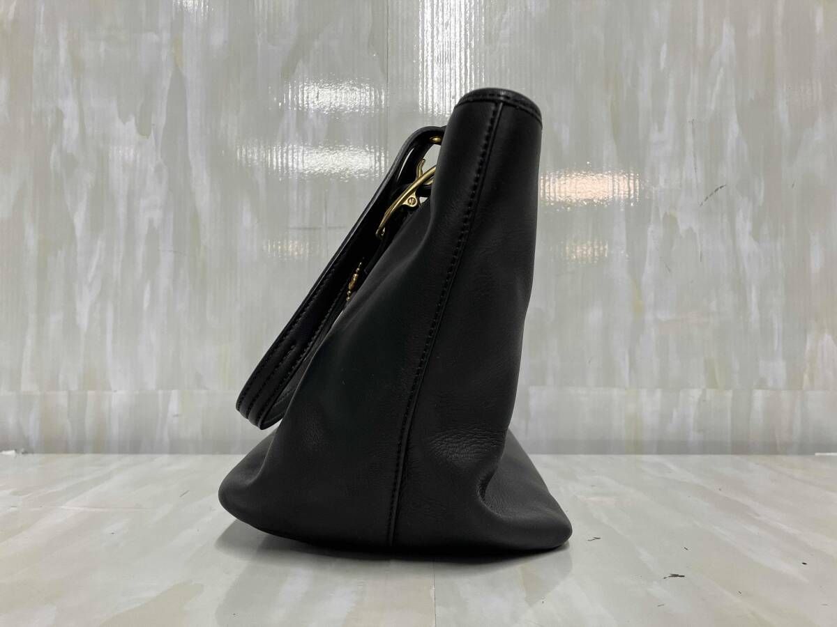 COACH 9847 コーチ レザー オールド バッグ ブラック コーチ 