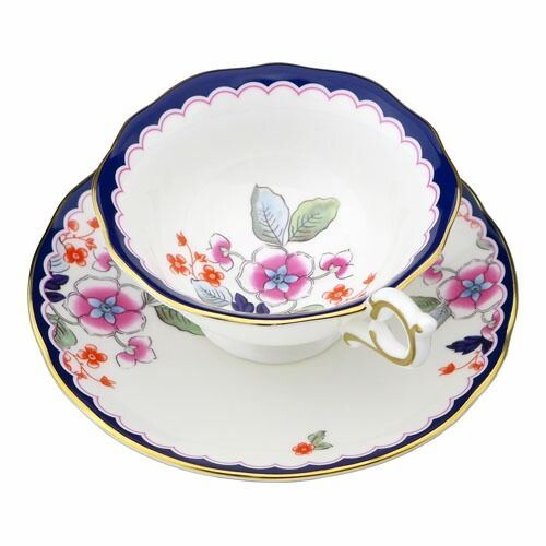 ウェッジウッド ワンダーラスト ジャスミン ブルーム ティーカップ＆ソーサー