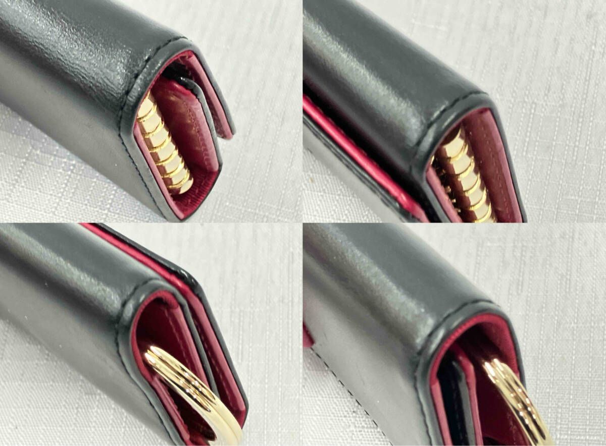  agnes b キーケース ブラック キーケース 小物