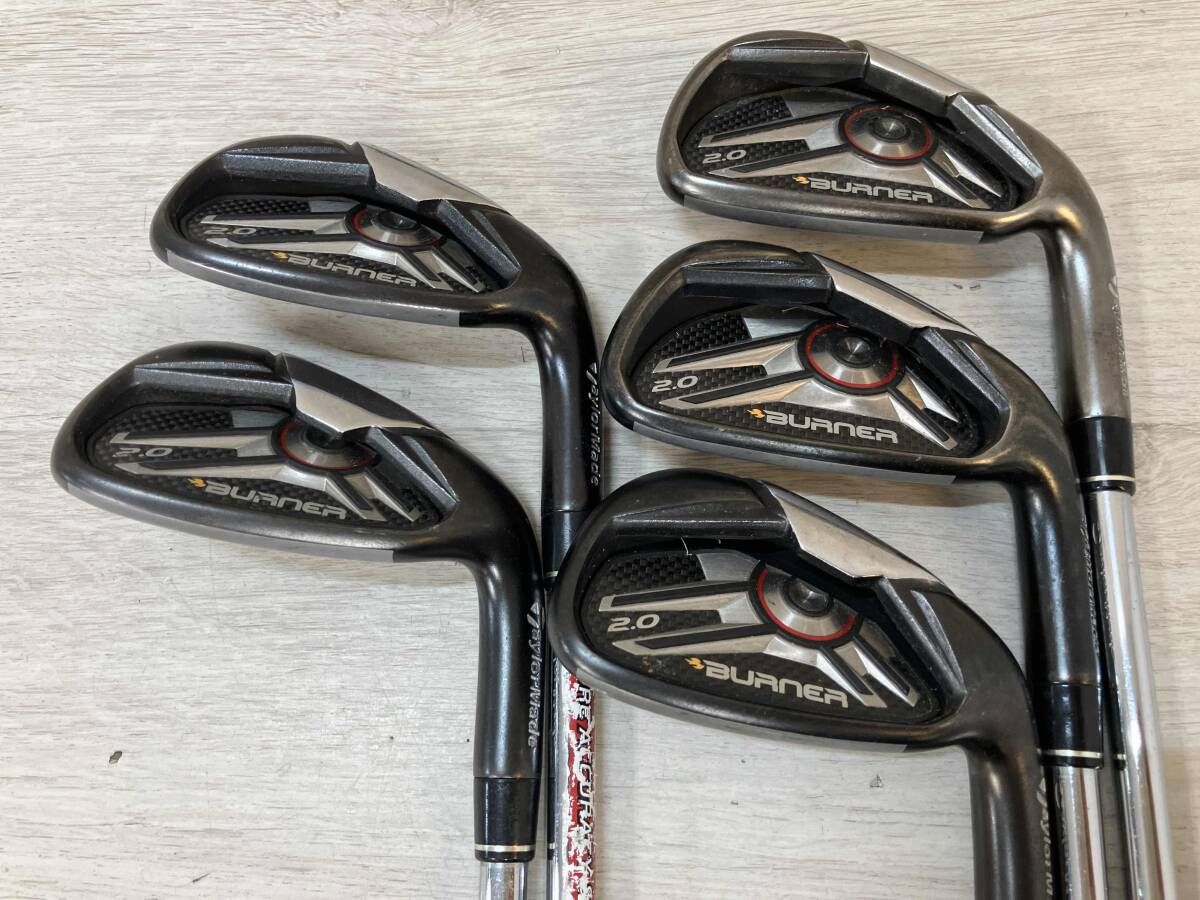 TaylorMade BURNER 2．0 アイアンセット 5 6 8 9 P 5本セット 2.0 85 フレックスS