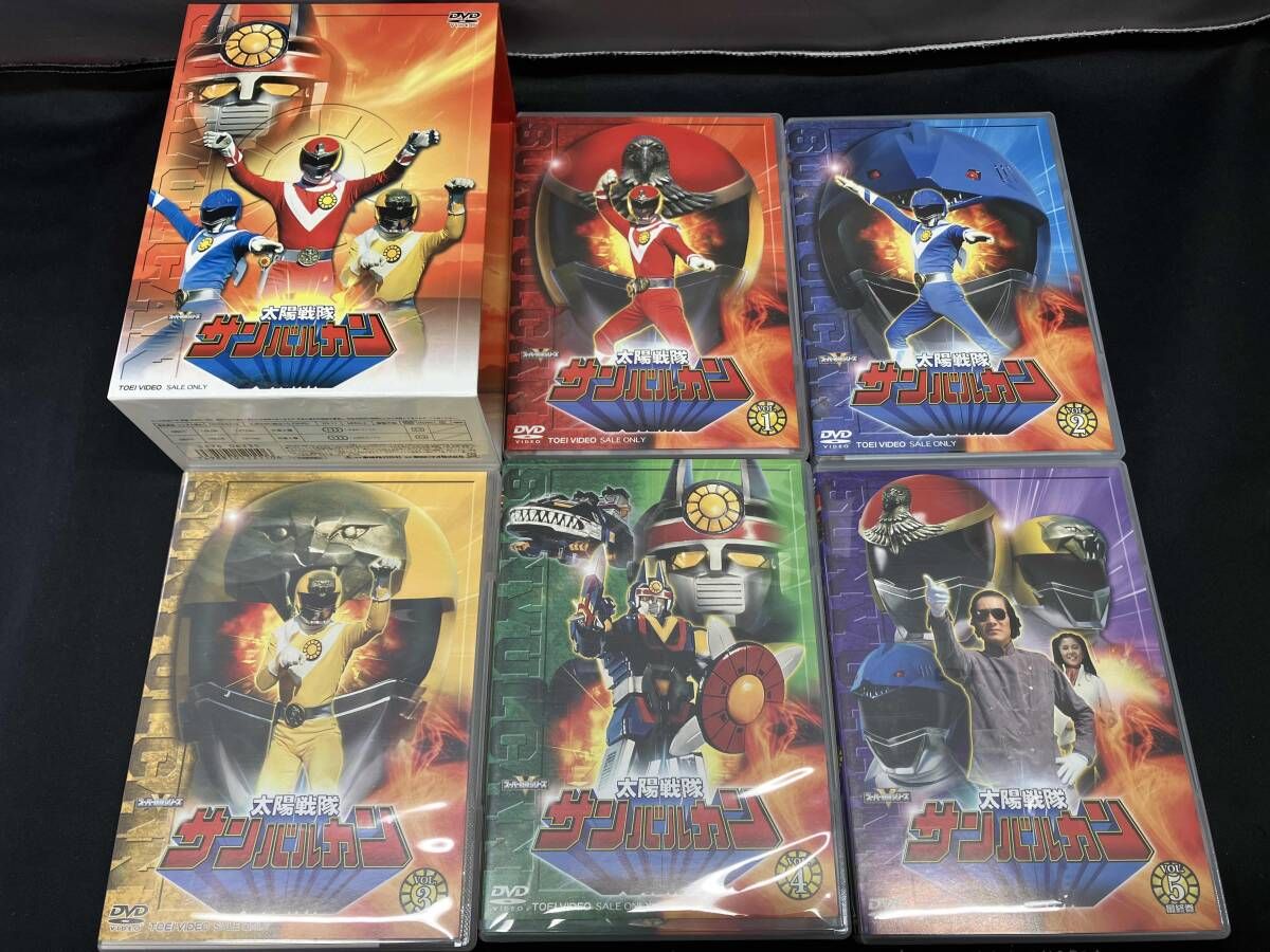 DVD] 【※※※】[全5巻セット]太陽戦隊サンバルカン スーパー戦隊シリーズ