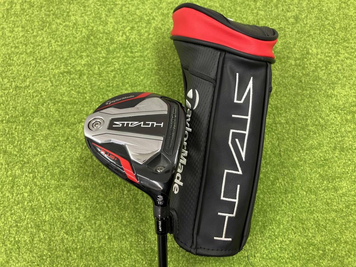 TaylorMade テーラーメイド STEALTH PLUS＋ フェアウェイ ゴルフクラブ ヘッドカバー付