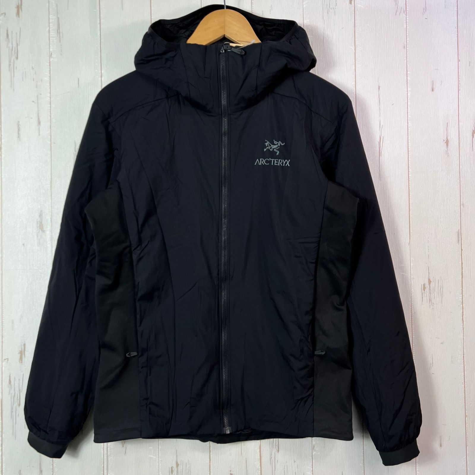 Men s XS ブラック系 Arcteryx アークテリクス アトム フーディ Atom Hoody 化繊ダウン ウェア トップス アウター ジャケット 化繊インサレーション z