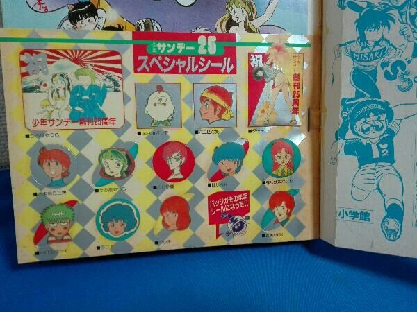 ​【即日発送】週刊少年サンデー増刊 15冊 25周年記念 稀少ポスター・シール付 週刊少年サンデー 25周年記念増刊号 - メルカリ