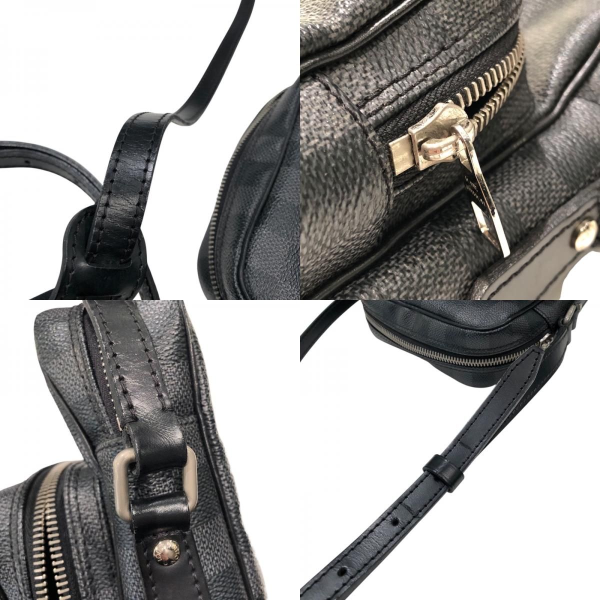 ルイ・ヴィトン LOUIS VUITTON レム N41446 ブラック ダミエ・グラ 