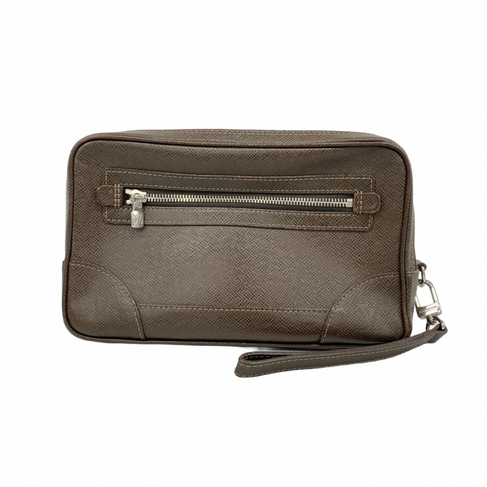 ルイ ヴィトン Louis Vuitton クラッチバッグ タイガ パヴェル M 31148 グリズリメンズ