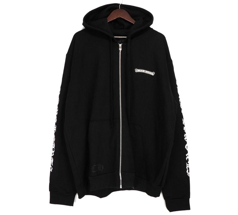 クロムハーツ CHROME HEARTS 【 SWTSHRT HD ZIP 】 アーム ロゴ
