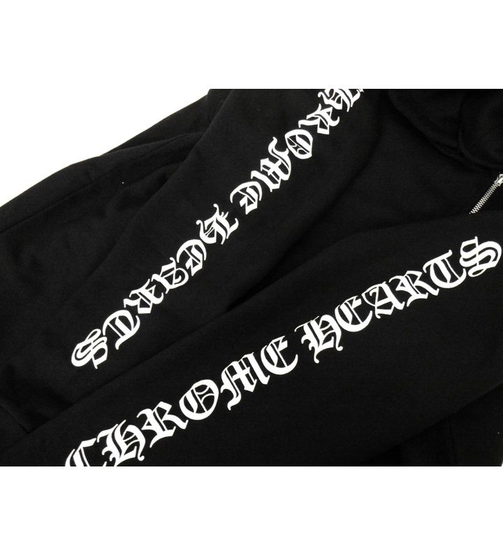 クロムハーツ CHROME HEARTS 【 SWTSHRT HD ZIP 】 アーム ロゴ