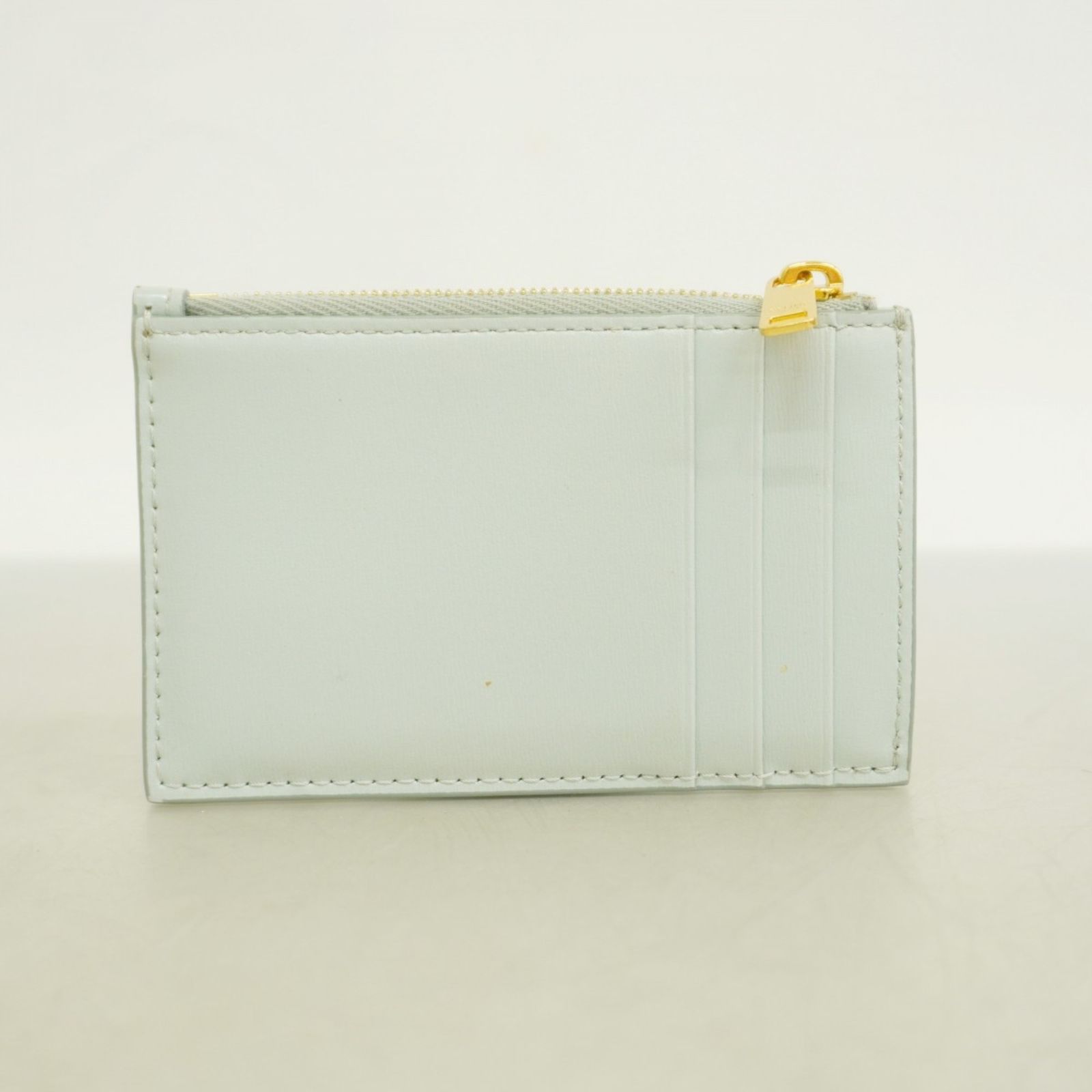  セリーヌ Celine 財布 コインケース トリオンフ レザー ブルー レディース コインケース 小銭入れ 小物