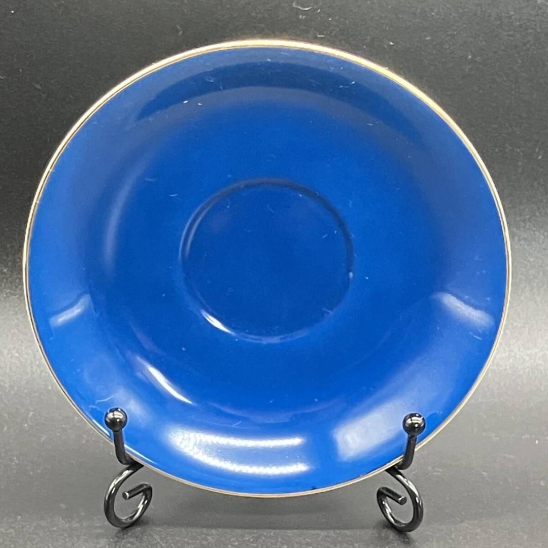 オールドノリタケ 金彩 ハーレクイン キャビネット セット ブルー