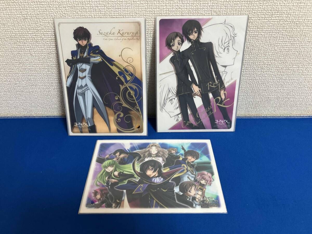 【未開封品】コードギアス コレクタブルボード 2nd 1BOX 3枚セット コードギアス 反逆のルルーシュR2 コレクタブルボード