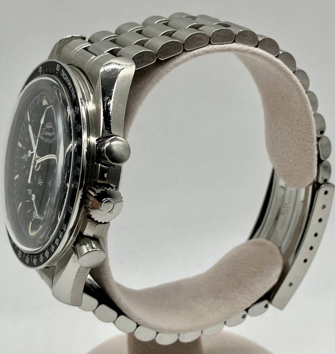  風防にキズ OMEGA オメガ SpeedMaster 145.022 腕時計 手巻 腕時計(クォーツ) 腕時計(アナログ)