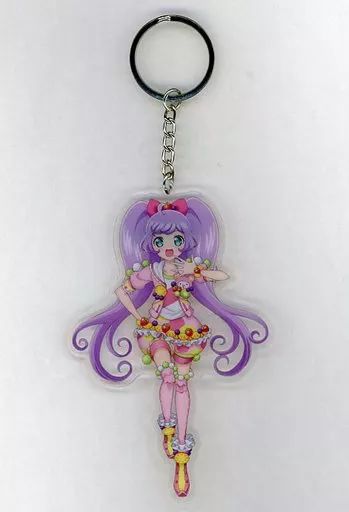 中古】雑貨 真中らぁら アクリルキーホルダー 「アイドルタイム