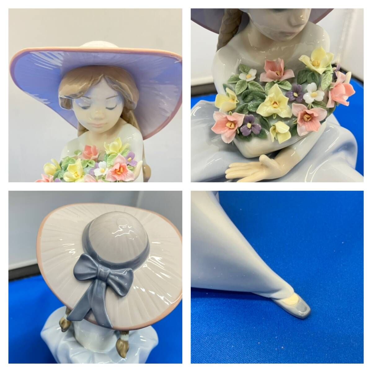 人形 花の香りにつつまれて