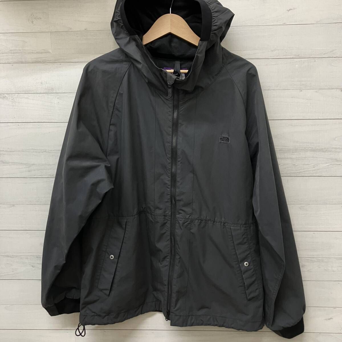 FACE ノースフェイス ジャケット 中綿ナイロン NP 291 ON PURPLE LABEL Mountain Wind Parka アウトドア ブラック X Lサイズ