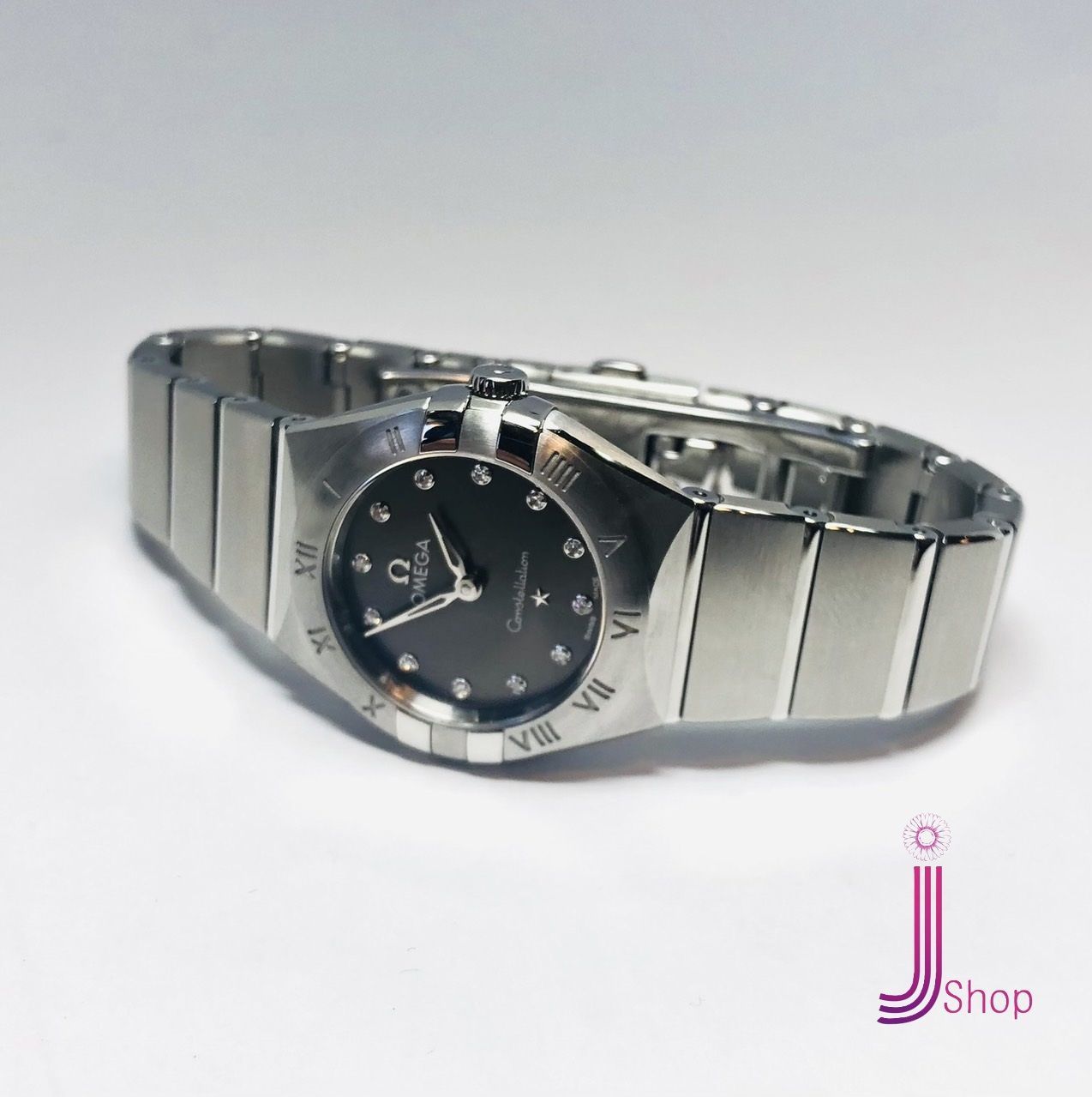 稼働 OMEGA オメガ コンステレーション SS ダイヤインデックス クオーツ 131.10.25.60.56.001