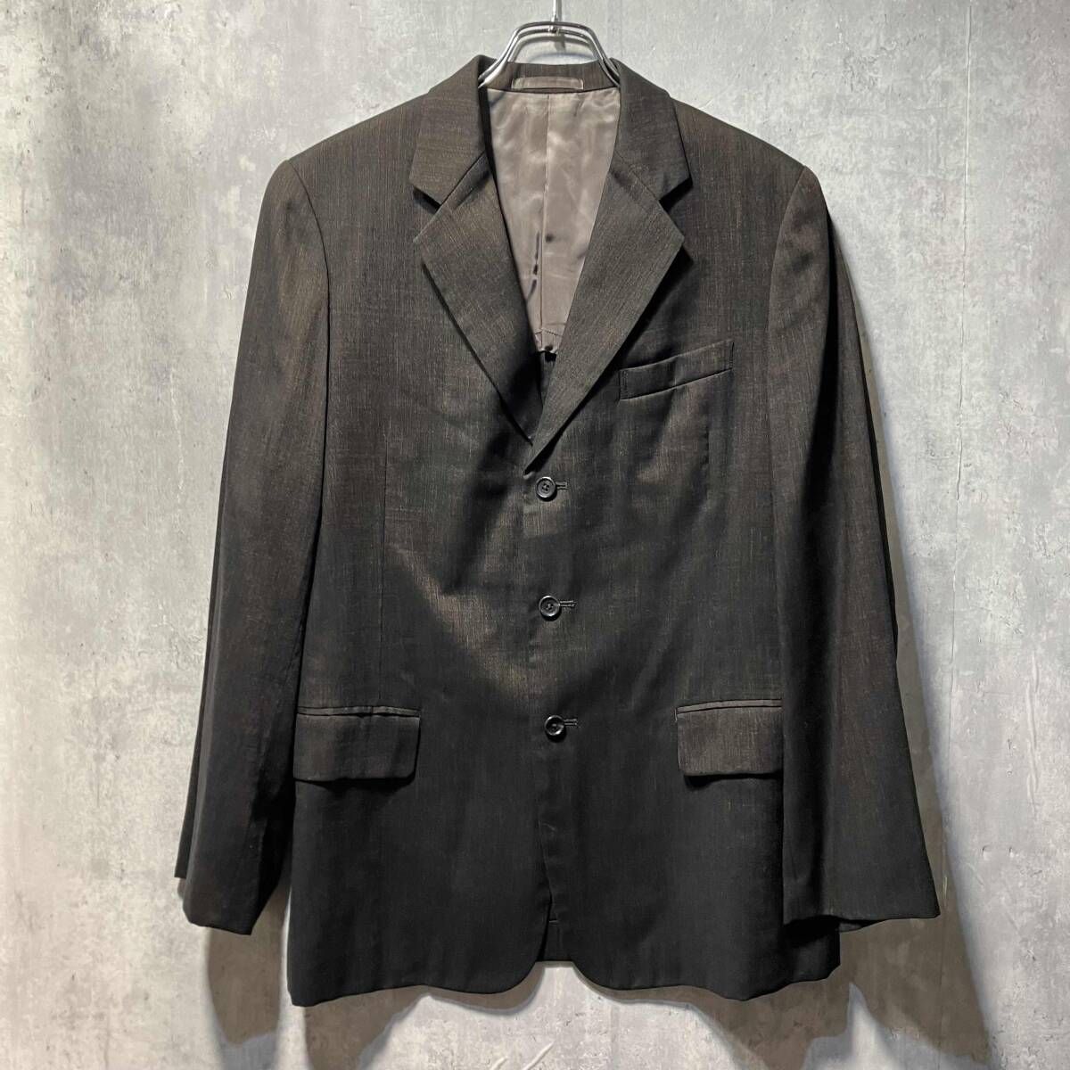 90 s archive Y for men SHIRTウールナイロン3 Bジャケット サイズS ワイズフォーメンシャツ