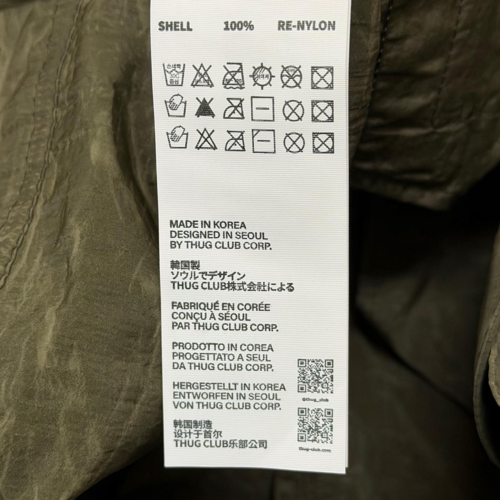 参考上代71500円 未使用 THUG CLUB Scarred Bio Soldier Pants バイオ